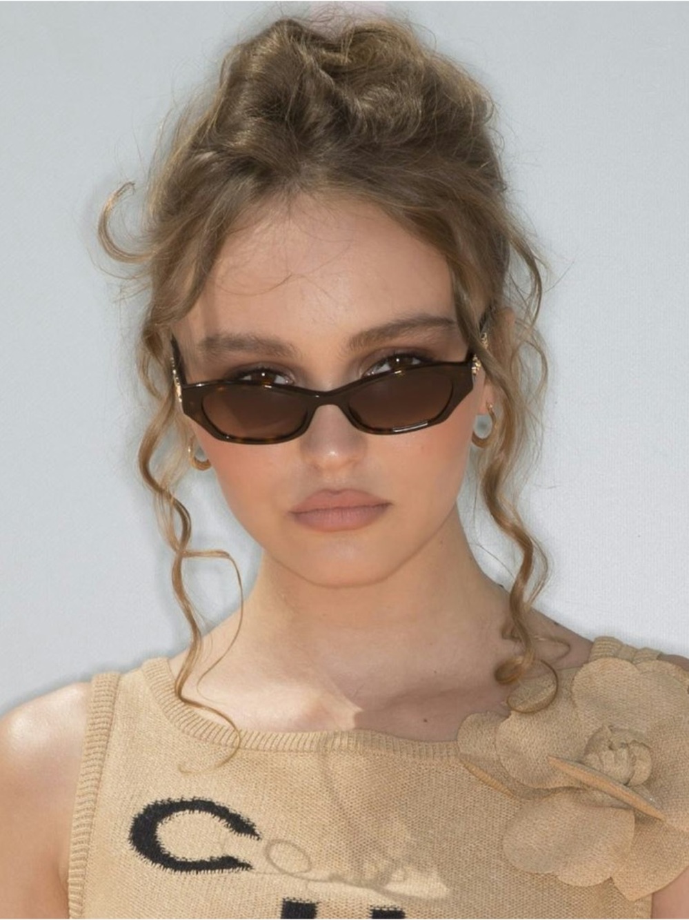 New Chanel Limited Edition rectangle sunglasses A71280 from 2018 collection.
